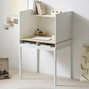 e스마트 포룸 1인 칸막이 독서실책상 수납형