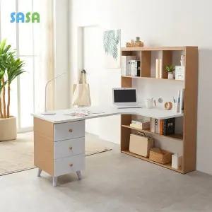 [SASA]사사가구 스텔라 서랍형 1600 책상세트