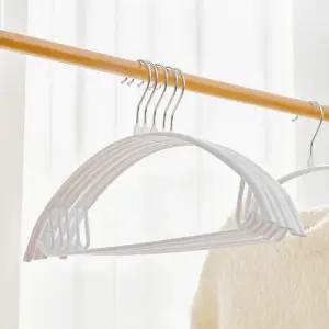 [살림의기술] 360도 회전형 튼튼한 어깨뿔방지 논슬립 니트 셔츠 옷걸이 20P