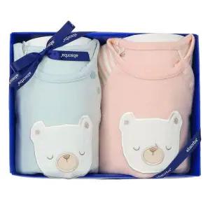 [NS홈쇼핑](쌍둥이출산,백일,돌,아기실내복세트)루앙상하핑크+민트세트(AZ7-13003SET)..[35447767]