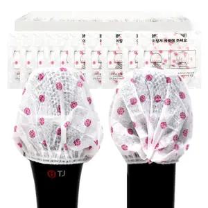 유무선 위생 마이크 커버 카바 땡땡이 코인 노래방 1000매 10곽