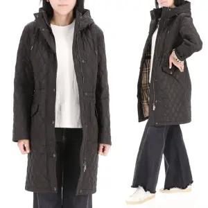 기마상 미니탭 8110325 W HILLGATE  힐게이트 퀼팅 후드 자켓 점퍼 코트