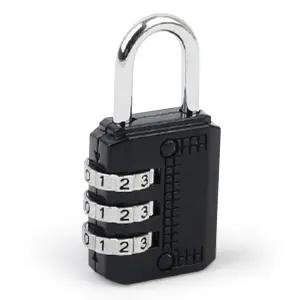 중 3단 다이얼 자물쇠 비밀번호 잠금장치 보조키 안전키 개인 미니 사물함