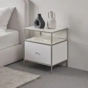 휴먼앤퍼니처 미드센츄리 모듈 선반 미니 협탁 NHA010