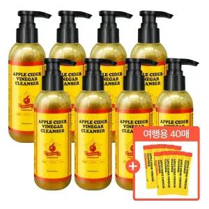 마미케어 애사비 클렌저 200mlX8개 + 여행용 40매