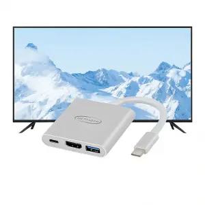 USB C타입 to HDMI 컨버터 변환젠더 DEX PD100W 충전 노트북 듀얼 모니터 확장 미러링케이블 핸드폰 TV연결