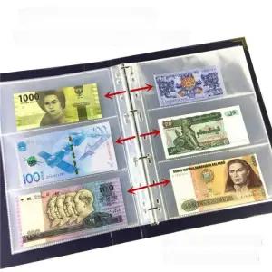 세계 지폐 앨범 수집 기념 600장 대용량