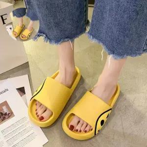 캐주얼 여성 여름 슬리퍼 스마일 귀여운 신발 외출
