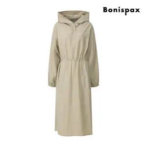 [보니스팍스](대구신세계)바스락 후드 스트링 롱 원피스 (XP9OP011M0)