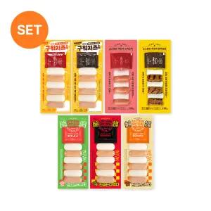 [60분러시] 쿠즈락 소스담은 소떡소떡 135g 7종, 14개입