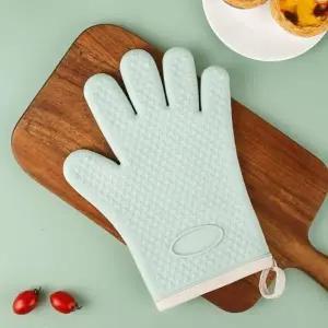 실리콘 장갑 주방 오븐 냄비 고온 논슬립 손가락 (WFJYQ8K)