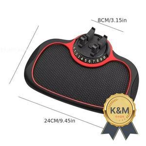 다기능 차량용 미끄럼 방지 매트 자동차 핸드폰 거치대 논슬립 스티키 휴대폰 마운트 실리콘 대시보드 패드