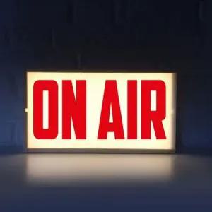 레트로 온에어 간판 조명 유선 감성램프