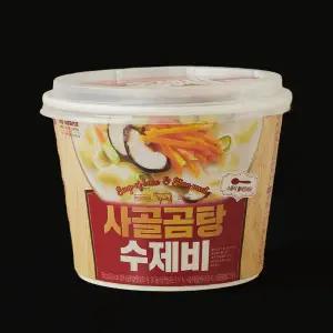 노브랜드 사골곰탕 수제비198gx4개 밀키트 야식 간편식