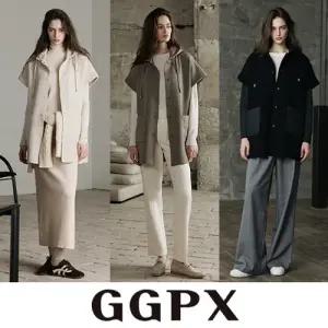 [GGPX]25FW 패딩블록 후디 케이프 1종