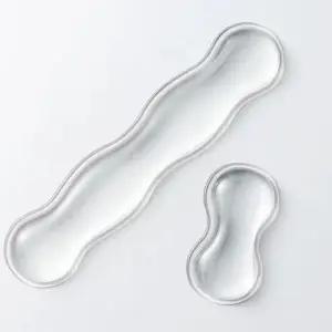 물방울 투명 팜레스트 키보드 마우스 손목 받침대 실리콘 컴퓨터 손목 보호대 쿠션 패드 세트