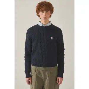 [후아유](센텀시티점)스티브 케이블 스웨터(M)(WHKAF1102M)