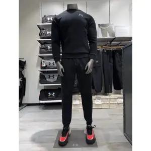 [언더아머](대전신세계)1374250-001 1373882-001 남성 UA 아이콘 플리스 크루맨투맨 조거팬츠 기모 트레...