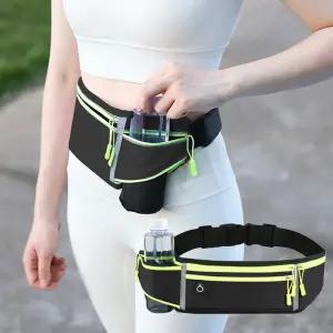 투포켓 러닝힙색 매직 슬링백 물통 벨트 차고 담아 런닝가요 요술 허리가방