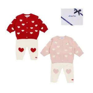 [NS홈쇼핑]루비니트가디건상하(A27-21212) 출산축하,돌,백일,예쁜아기옷..[35463007]