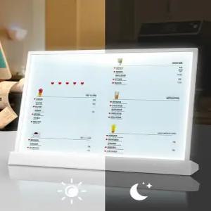LED 메뉴판 A4 조명 안내판 광고판 배너 테이블