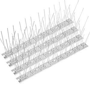 티소르 버드 스파이크, 비둘기용 스테인리스 스틸 야외 벽 울타리용 4.3피트 금속 조류 억제 스트립