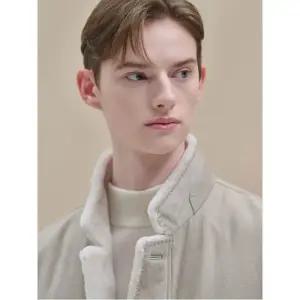 [Prestige] 헤링본 램스웨이드 무통 트리밍 자파리  베이지 (GA493ZP04A)