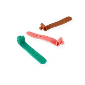 실리콘타이 스트랩 이어폰정리 충전기정리 선정리 (WFJTJOS)