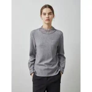 갤러리아 올리비아로렌 레이스 골지 티셔츠 VOBAL4W9111