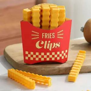 [콩심팥심]감자튀김 밀폐클립 밀봉집게 과자 봉지집게