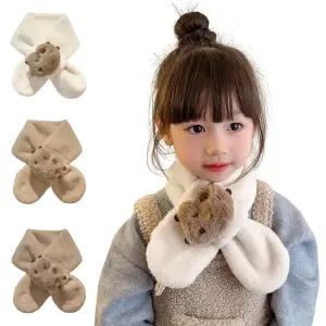 키즈트리 유아 아동 어린이 키즈 여아 남아 겨울 밍크 쁘띠 카피바라 목도리 WJ-102