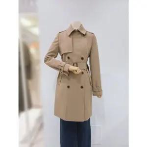 [갤러리아] [SOUP]  클래식 더블버튼  중기장 트렌치 코트 SB9BB90