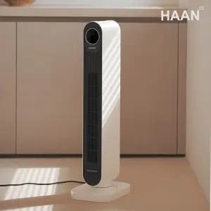 한경희 초저소음 즉각발열 스마트 PTC 그래핀 타워형 온풍기 전기히터 HAAN-P7000a 블랙