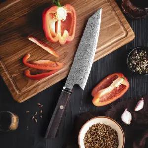 프리미엄 다마스커스 키리츠케 나이프 규토 각마 우도 창칼 스지히끼 키리츠케 명품칼 규토 목금도