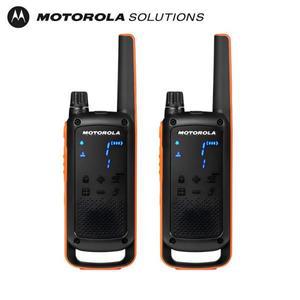 Motorola T82 공용 인터콤 양방향 라디오 가 필요 없 USB 충전실외 조명 포함 1쌍
