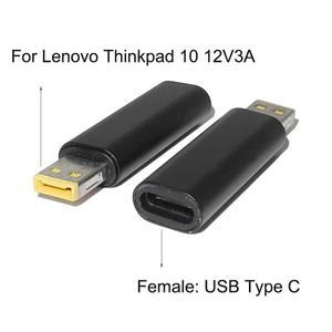 레노버 씽크패드 USB C타입 어댑터 컨버터 노트북 충전기 전원 10 헬릭스 2 4X20E75066 TP00064A 3A