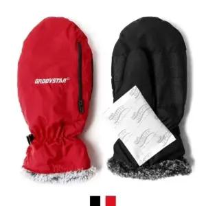 [콩심팥심]방한방수 벙어리 보드 여성장갑