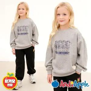 [앤디애플] 베어프렌즈왕기모맨투맨티셔츠