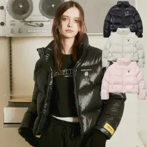 숏패딩 여자 크롭 덕다운 패딩 (3컬러)