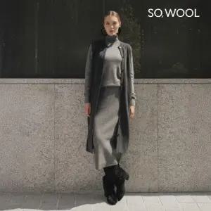 쏘울 25FW 캐시 니트 롱 베스트