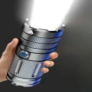 100000루멘 고휘도 램프 랜턴 광선검 탐조등 원거리 충전식 보조배터리