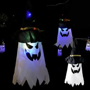 보너게인 할로윈파티 할로윈 데이 할러윈 포토존 장식 데코 파티용품 LED 램프 배너 할로윈가랜드 3M 대형