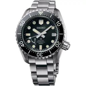 Seiko 세이코 [세금포함] [정품] Luxe Prospex LX SNR029 블랙 다이얼 티타늄 자동 시계 브랜드 New In Box