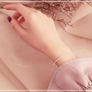 [2개] S925실버팔찌 심플 은팔찌 팔찌 실버팔찌 여성은팔찌 판도라팔찌 은팔지여성