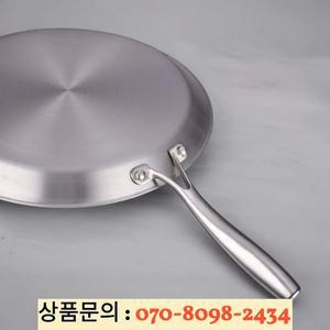 304 스테인리스 스틸 피자 팬 허니콤 무코팅 논스틱 오일 흄 없는 프라이팬