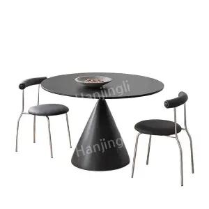 원형 세라믹 식탁테이블 가정용 다이닝 거실 책상 라운드 카페 업소용 인테리어 입식 탁자