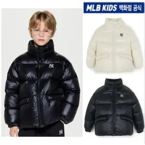 [MLB키즈](신세계 사우스시티)[백화점공식] 25년FW 스트릿 글로시 밴드넥 숏 덕다운 (2color) 7ADJB2456