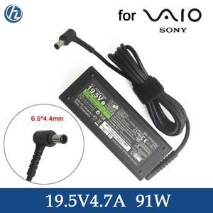 소니 바이오 VGP-AC19V42 PCG-21313L 노트북 전원 공급 장치용 기존 19.5V 4.7A 90W AC 어댑터 충전기