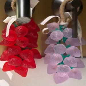 딸기 크탈 포도 비누 고급 수제 아로마 오일 선물용 핸드메이드