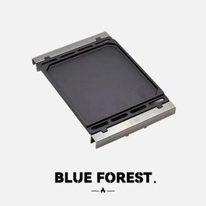 야외 스노우 피크 Gs450 바베큐 그릴 플레이트 Igt 단일 유닛 주철 캠핑 자체 운전 프라이팬